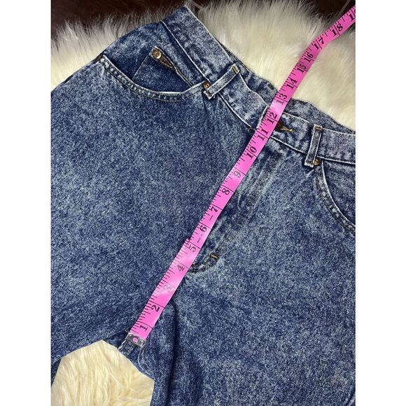 Lee vintage acid washed straight legged denim jeans sz 10 med - Picture 7 of 7
